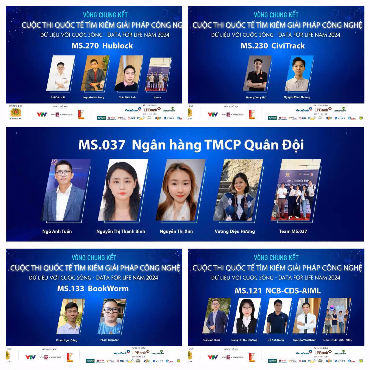 10 đội xuất sắc tham dự vòng chung kết cuộc thi quốc tế Dữ liệu với cuộc sống - Data for life 2024 -0