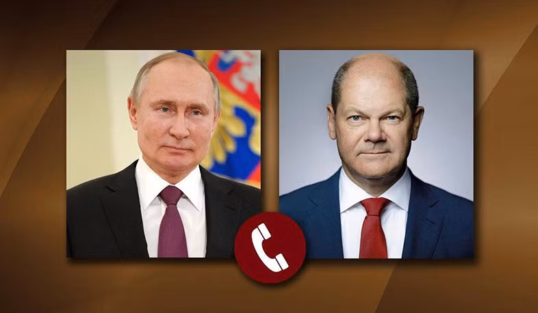 Cuộc điện đàm sau hai năm giữa Tổng thống Nga Putin và Thủ tướng Đức Scholz -0