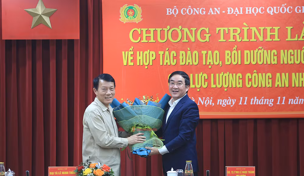 Tăng cường hợp tác về đào tạo nguồn nhân lực y tế cho lực lượng CAND -3