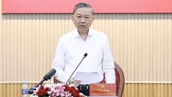 Phát biểu của Tổng Bí thư Tô Lâm trong buổi làm việc với tỉnh Cà Mau