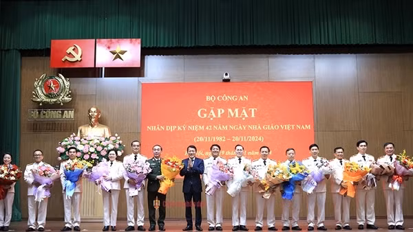 Xây dựng đội ngũ nhà giáo CAND có đức, có tài, là tấm gương sáng