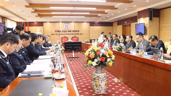 Hội nghị Tổng cục trưởng Hải quan Việt Nam – Lào: Sẽ triển khai thực hiện 6 nội dung phối hợp