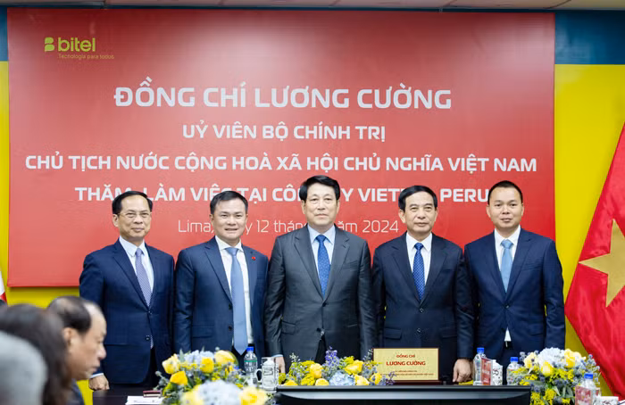 Chủ tịch nước đánh giá Viettel Peru thể hiện năng lực Việt Nam trên trường quốc tế -0