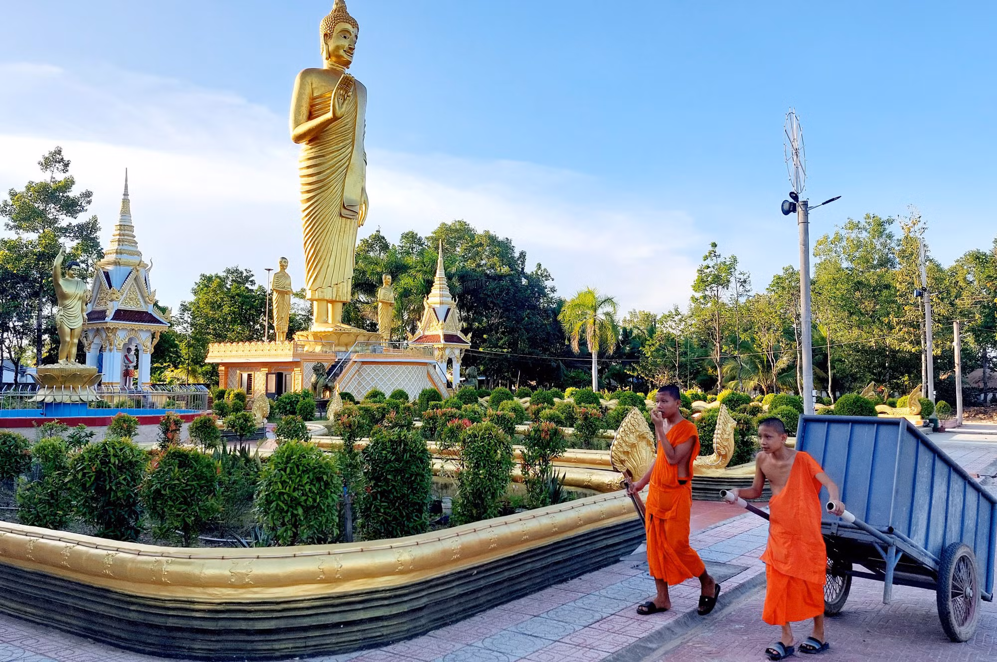 Bảo đảm tuyệt đối an ninh, an toàn lễ hội Ooc Om Boc của đồng bào Khmer -1