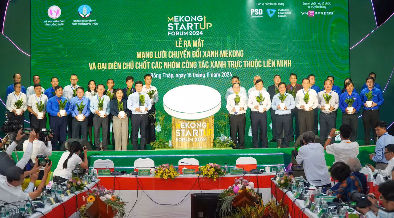 Diễn đàn Mekong Startup thúc đẩy kinh tế xanh vùng ĐBSCL -0