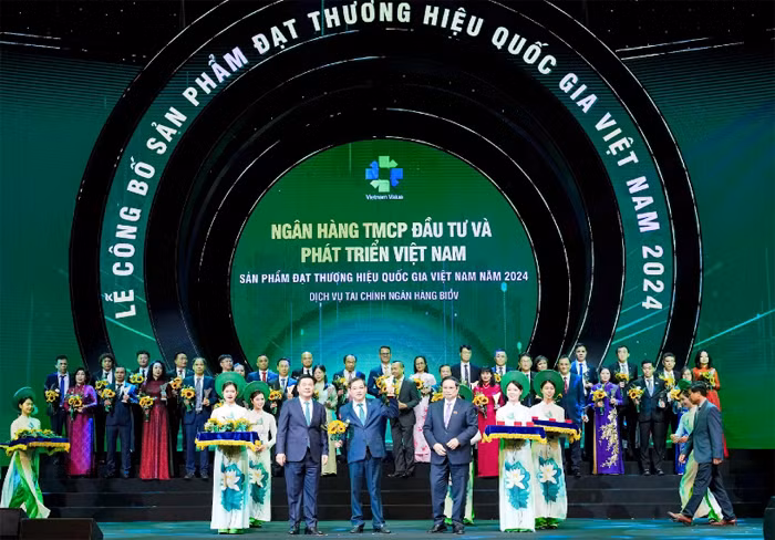 BIDV được vinh danh “Thương hiệu quốc gia” -0