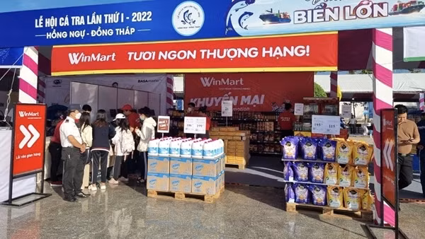 WinMart đồng hành cùng "Lễ hội cá tra năm 2022" lần đầu được tổ chức tại Đồng Tháp