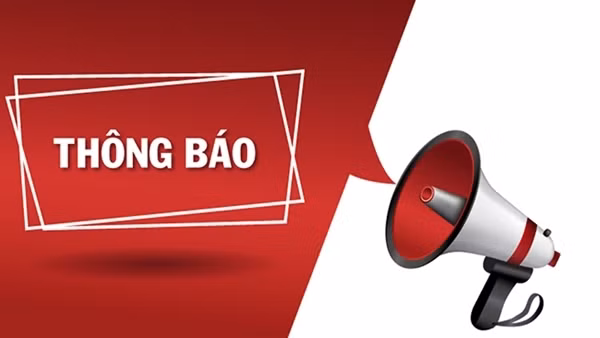 Thông báo thay đổi địa điểm trụ sở
