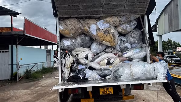 Đấu tranh mạnh với hành vi chôn lấp chất thải công nghiệp trái phép