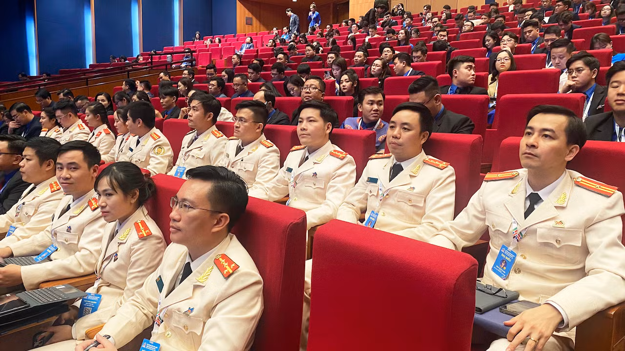 Phiên trọng thể Đại hội đại biểu toàn quốc Đoàn TNCS Hồ Chí Minh lần thứ XII -0
