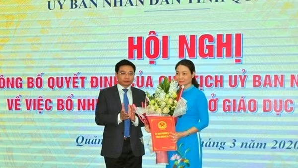 Kỷ luật Giám đốc, Phó Giám đốc Sở Giáo dục và Đào tạo Quảng Ninh