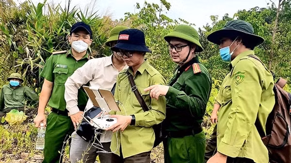 Công an phối hợp bảo vệ rừng ở Phú Yên