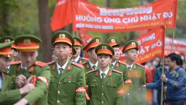 Lan toả tinh thần hiến máu cứu người tại Chủ nhật Đỏ