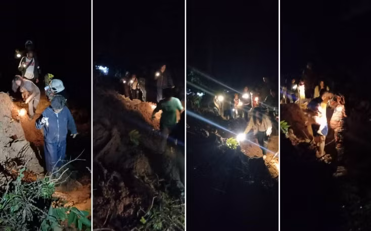 100 người nghi mắc kẹt do sạt lở đất tại khu cắm trại Malaysia -0