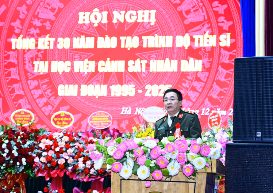 Đổi mới căn bản, toàn diện công tác đào tạo tiến sĩ gắn với việc kiện toàn tổ chức bộ máy trong CAND -0
