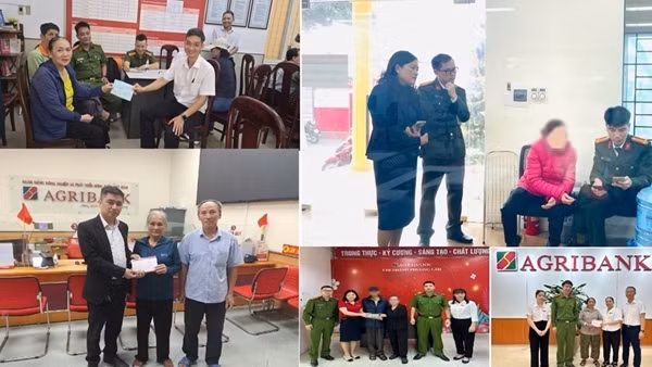 Agribank - “Lá chắn” tin cậy giúp khách hàng bảo toàn hàng chục tỷ đồng trước vấn nạn lừa đảo số