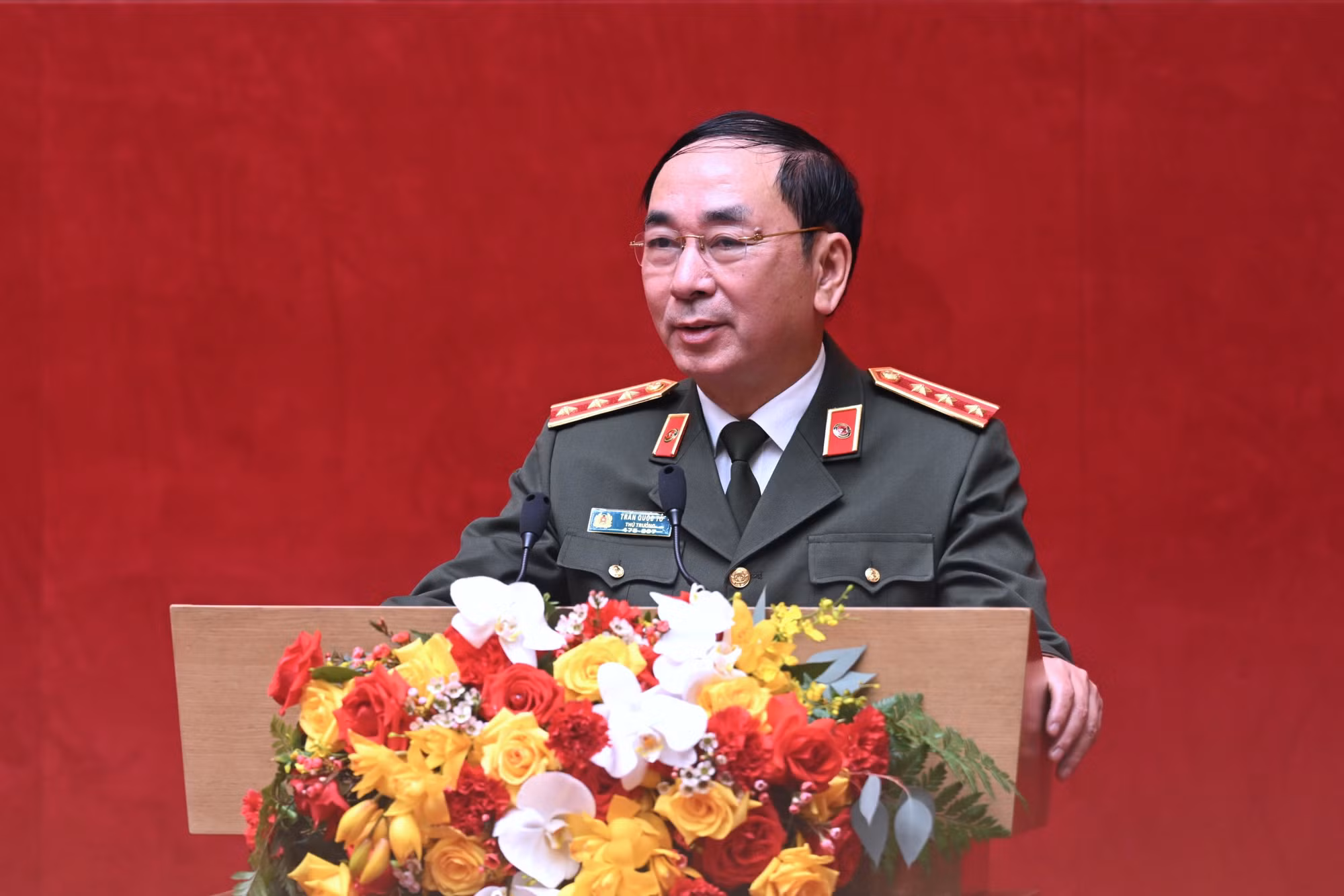Thứ trưởng Trần Quốc Tỏ phát biểu chỉ đạo hội nghị.