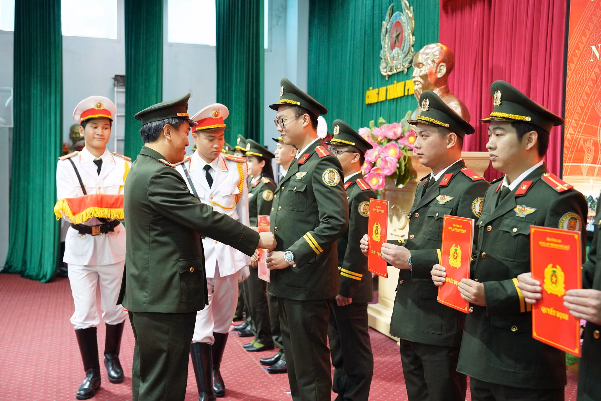 58 nhân viên An ninh hàng không được tuyển chọn vào CAND -0