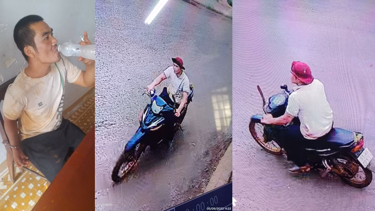 Một trại viên cai nghiện ma túy bỏ trốn và cướp xe máy người đi đường -0