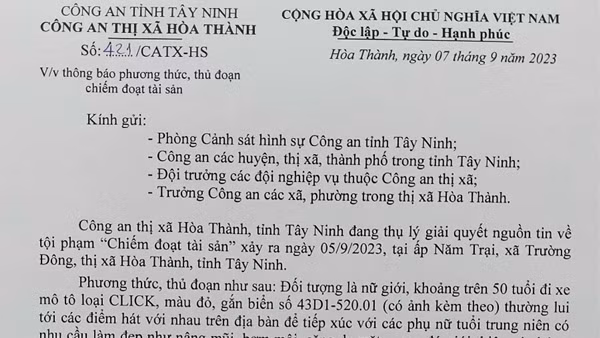 Tìm người phụ nữ chiếm đoạt tài sản với thủ đoạn tiêm chất làm đẹp vào cơ thể