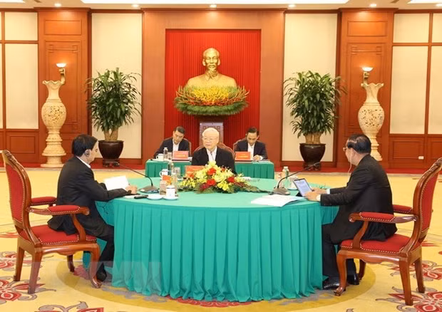 Việt Nam-Campuchia-Lào: Tăng cường quan hệ hữu nghị truyền thống -0