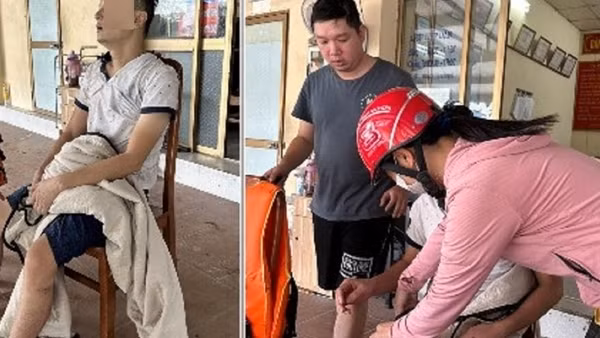 Cảnh sát đường thủy Hải Phòng cứu sống người nhảy cầu