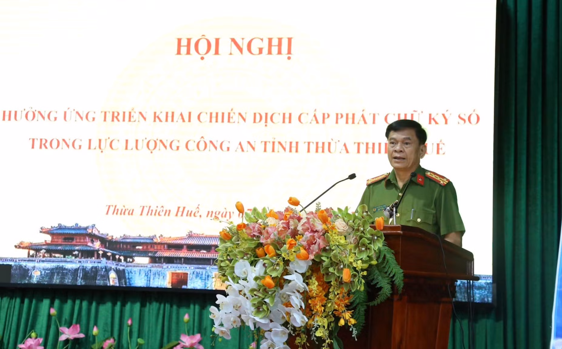 Công an Thừa Thiên Huế triển khai cấp phát chữ ký số với nhiều tiện ích -0