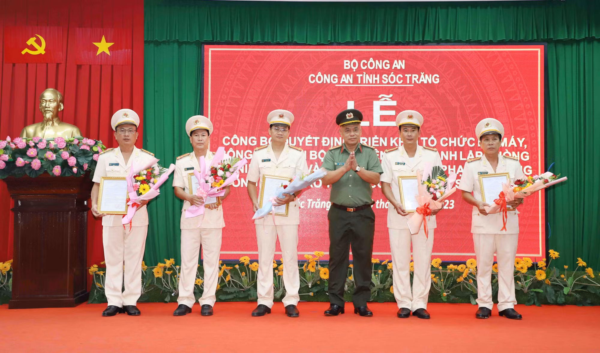 Thành lập Phòng An ninh mạng và phòng chống tội phạm sử dụng công nghệ cao Công an tỉnh Sóc Trăng -0