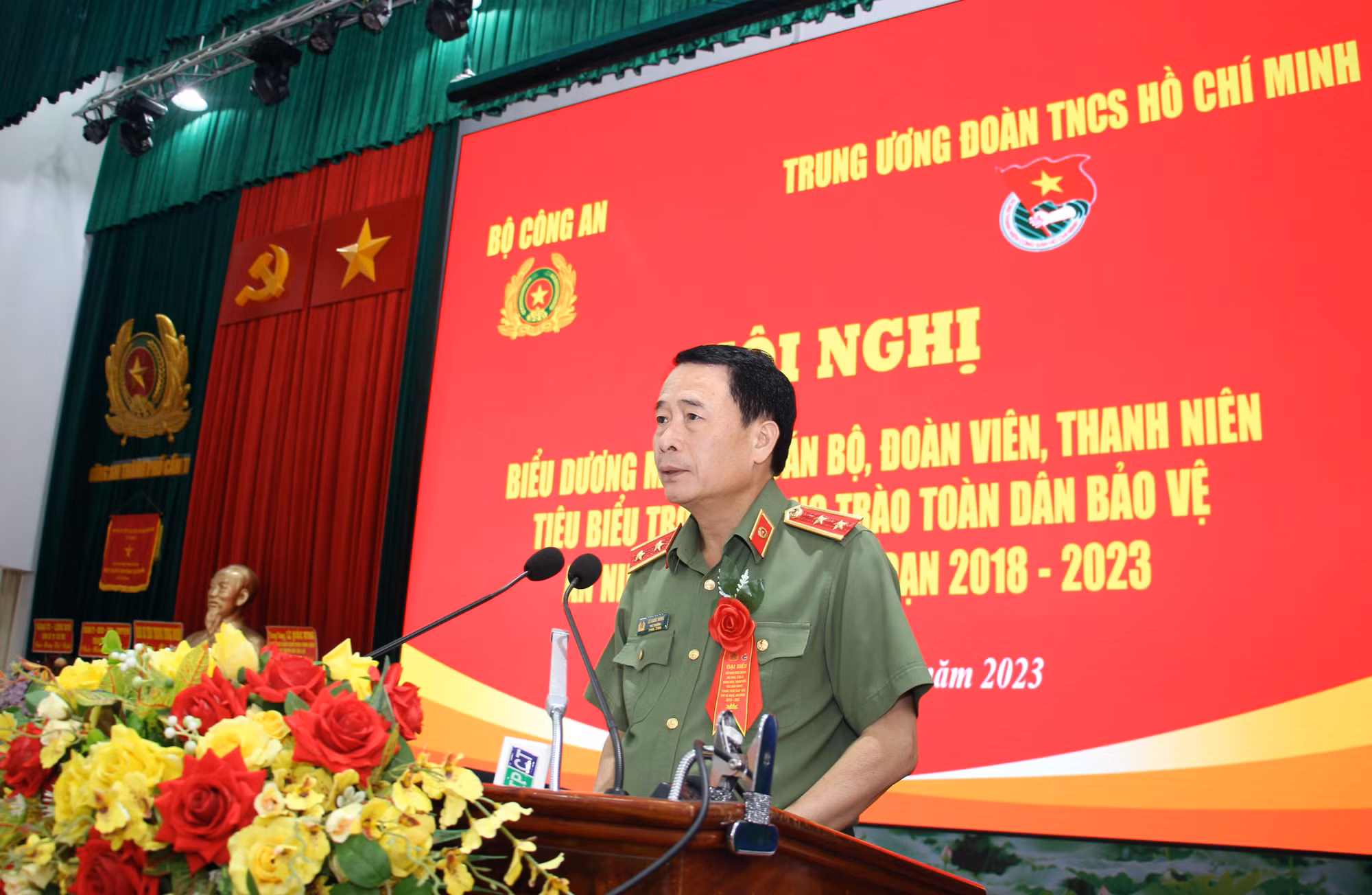 Biểu dương các mô hình, cán bộ, đoàn viên, thanh niên tiêu biểu trong phong trào TDBV ANTQ -0