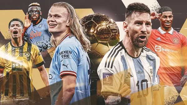 France Football công bố danh sách đề cử Quả bóng vàng 2023