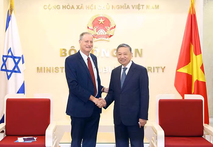 Tăng cường hợp tác giữa Bộ Công an Việt Nam và các cơ quan hữu quan Israel -0