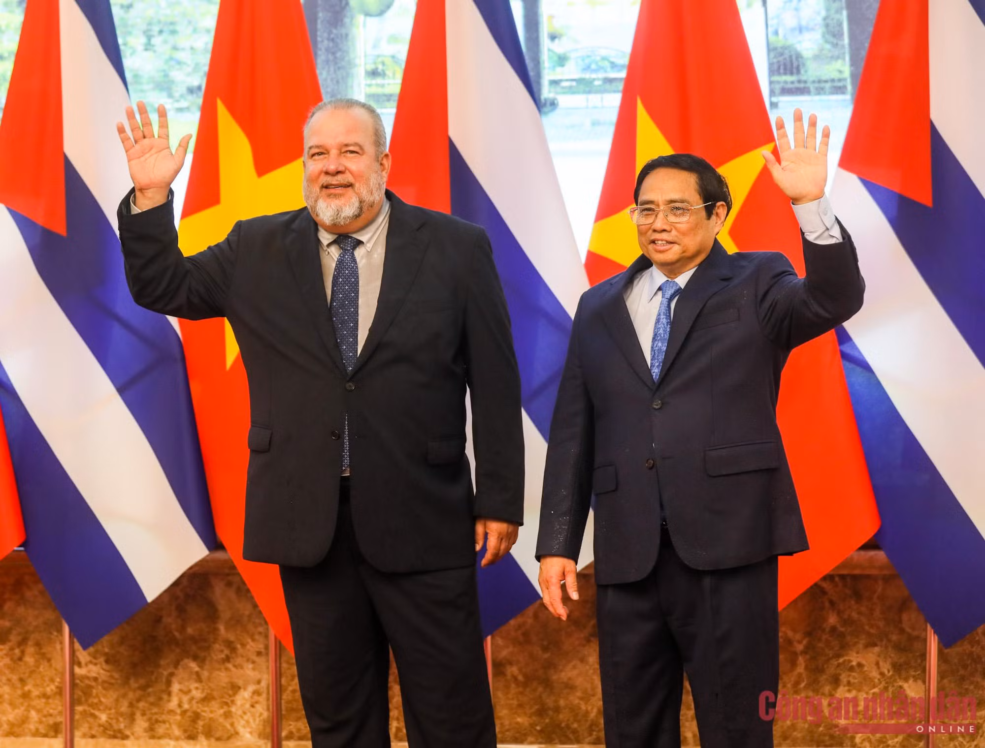 Lễ đón Thủ tướng Cuba Manuel Marreo Cruz thăm chính thức Việt Nam -0