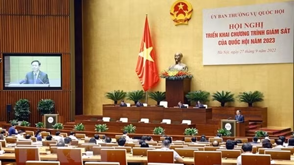 Bế mạc Hội nghị triển khai kế hoạch giám sát của Quốc hội năm 2023