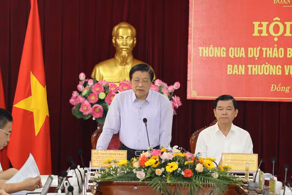 Đoàn kiểm tra số 1 của Ban Chỉ đạo Trung ương về phòng, chống tham nhũng, tiêu cực làm việc với tỉnh Đồng Nai -0