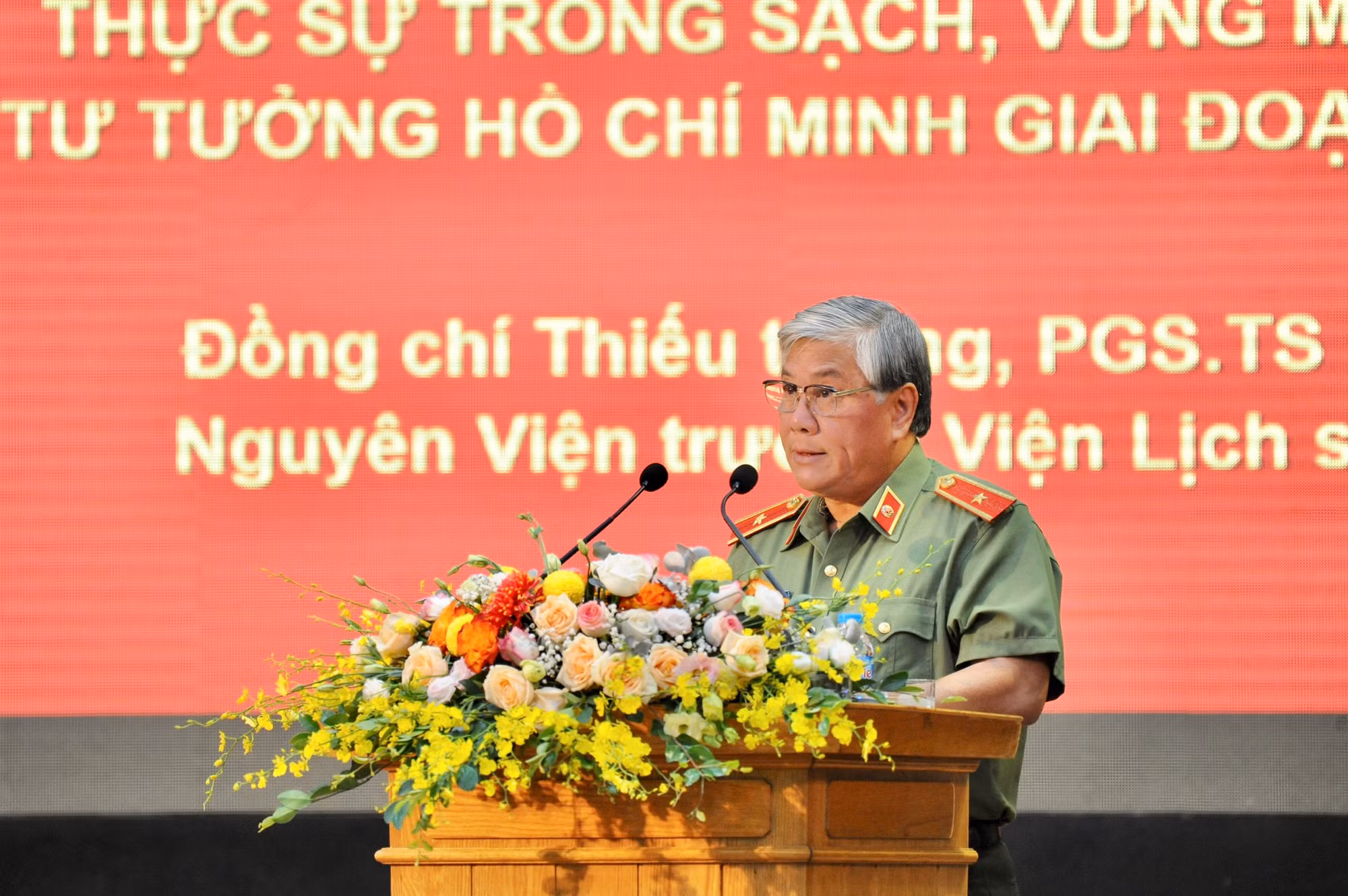 Đẩy mạnh xây dựng CAND thật sự trong sạch, vững mạnh, chính quy, tinh nhuệ, hiện đại -1