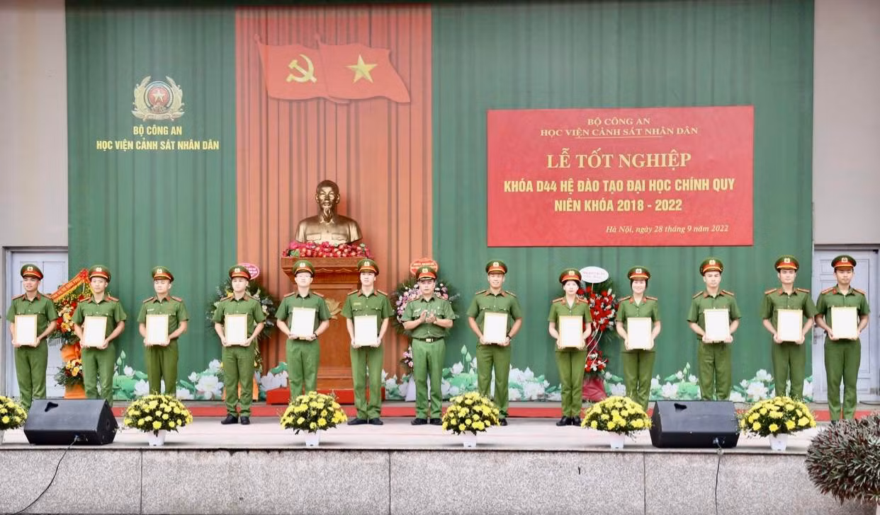 Học viện CSND trao bằng tốt nghiệp cho 300 tân sỹ quan Cảnh sát -0