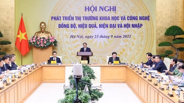 Thủ tướng chủ trì Hội nghị phát triển thị trường khoa học và công nghệ