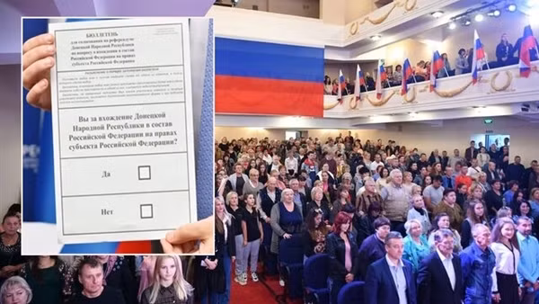 Cư dân 4 vùng Ukraine bắt đầu bỏ phiếu về việc sáp nhập với Nga