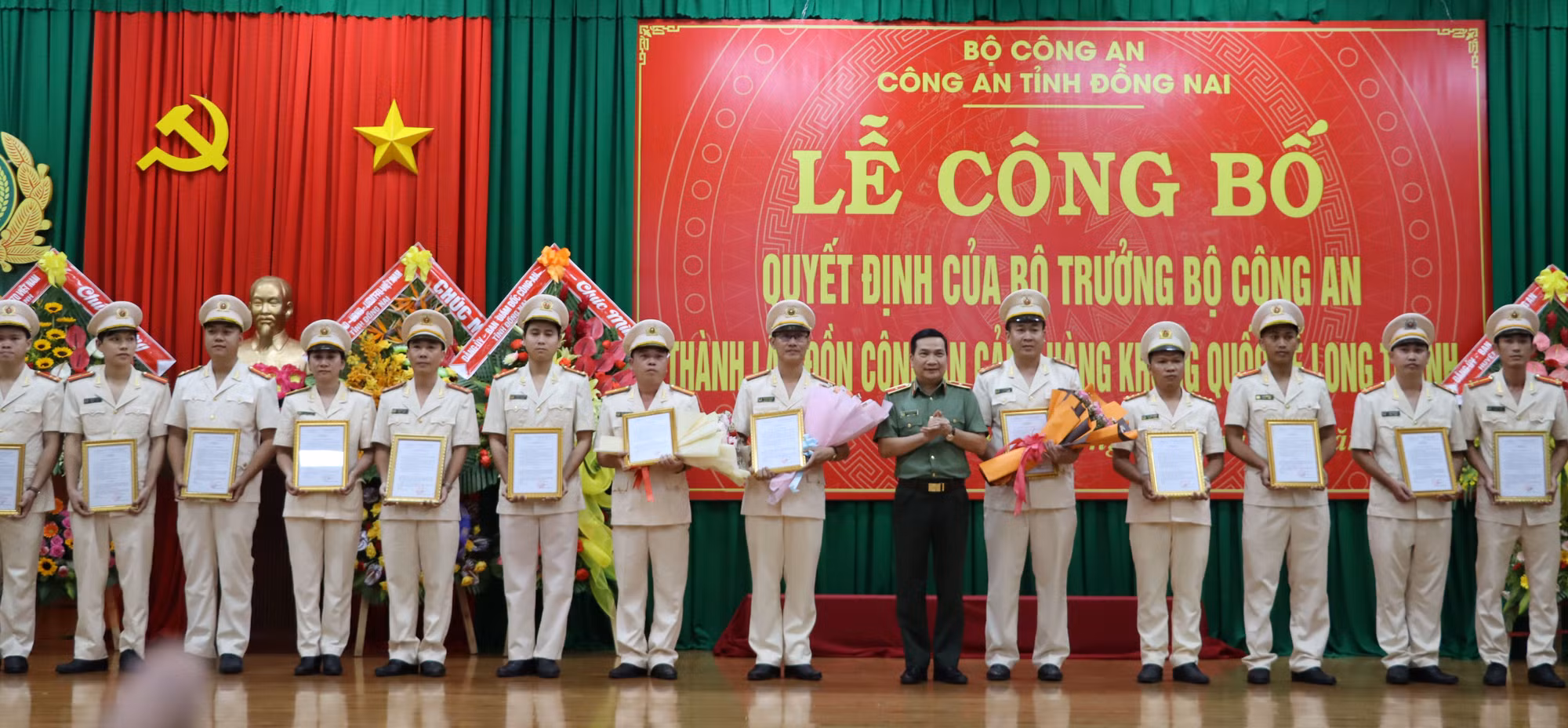 Thành lập Đồn Công an Cảng hàng không quốc tế Long Thành -0
