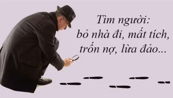 Bi hài dịch vụ truy tìm lừa đảo