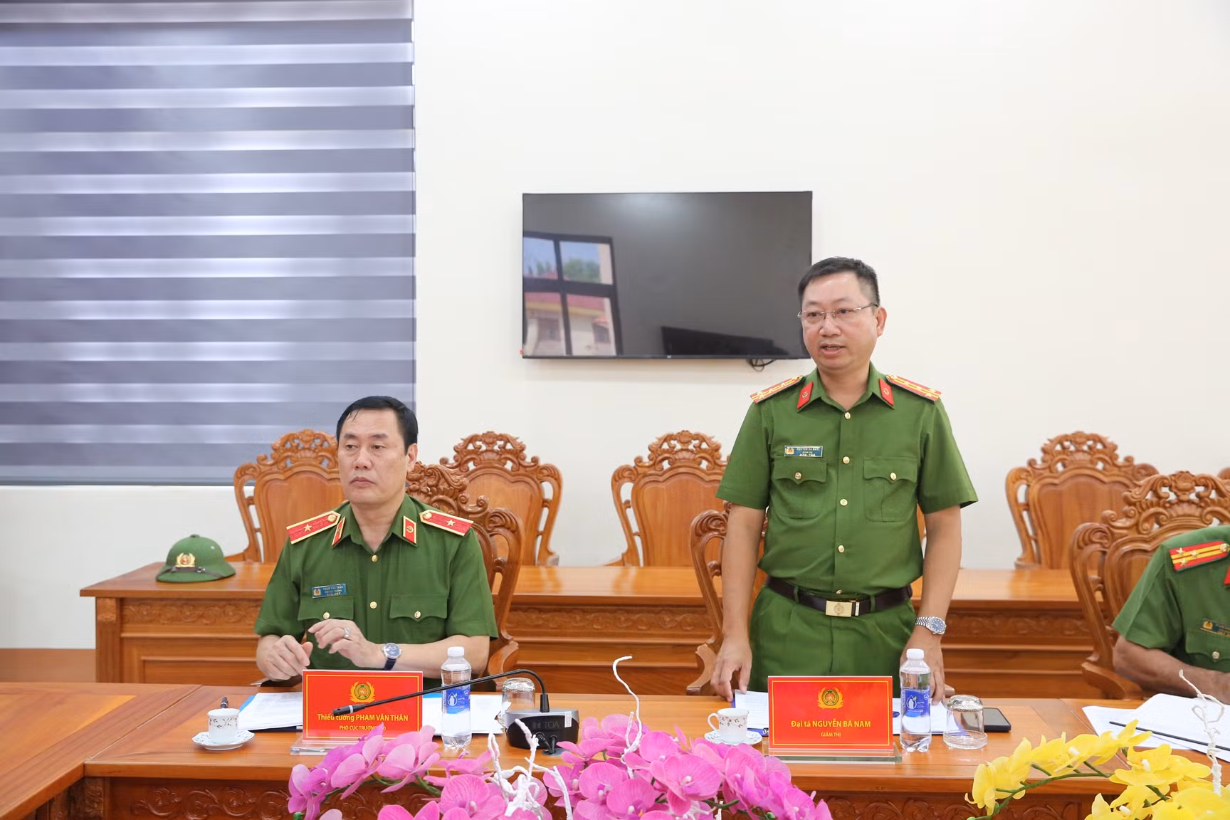 Đoàn công tác Văn phòng Chủ tịch nước kiểm tra công tác đặc xá tại Trại giam Tống Lê Chân -0