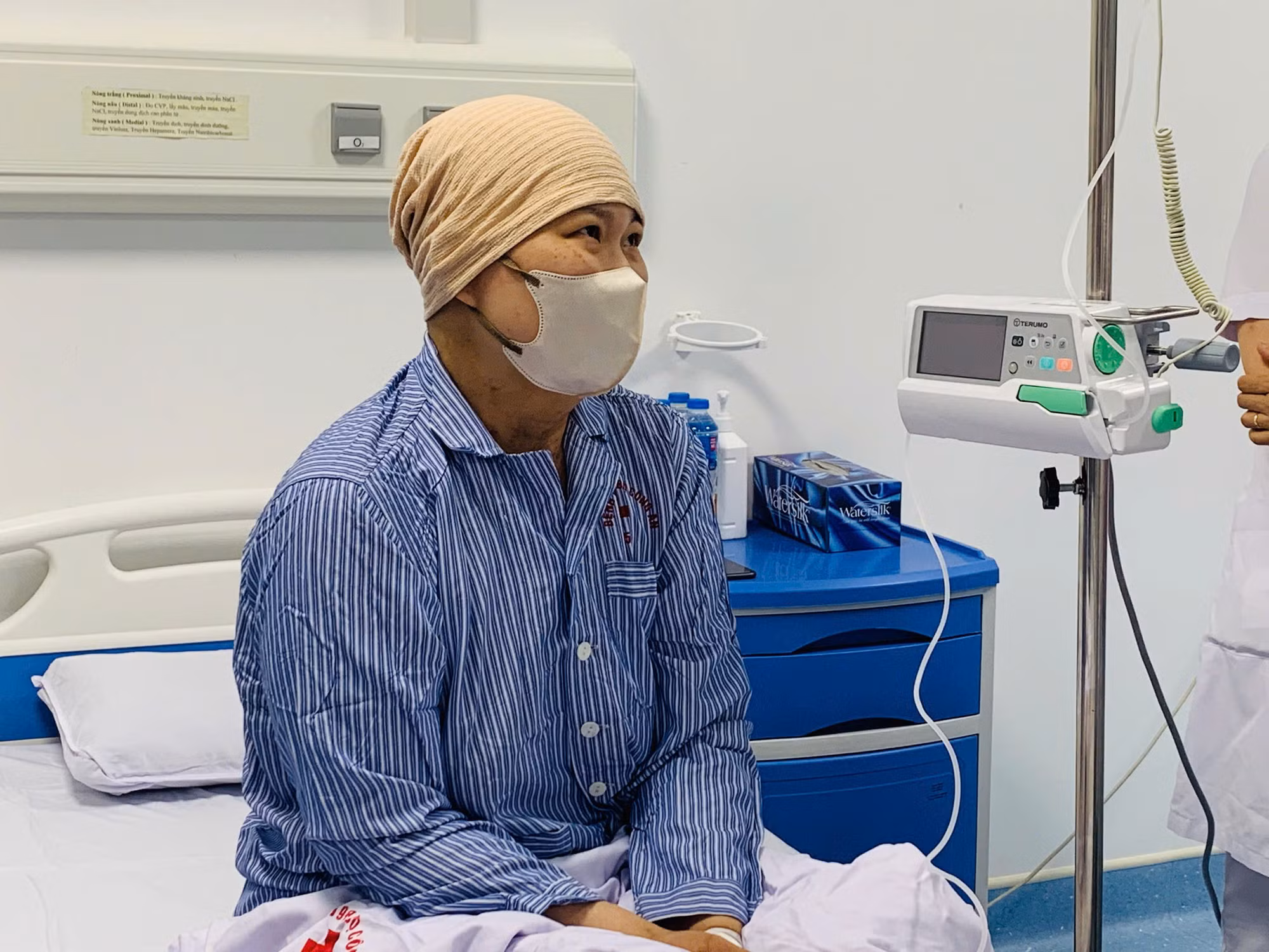 Bệnh viện 19-8 ghép tế bào gốc cứu bệnh nhân u lympho rất nặng -0