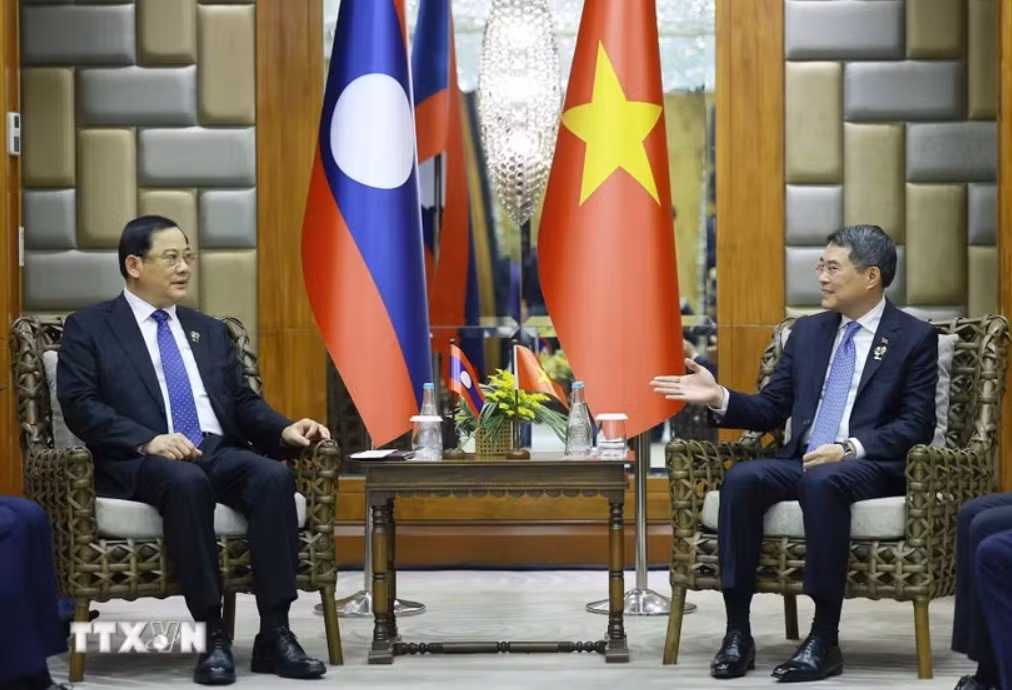 Thủ tướng Lê Minh Hưng tiếp các Thủ tướng Lào và Malaysia -0