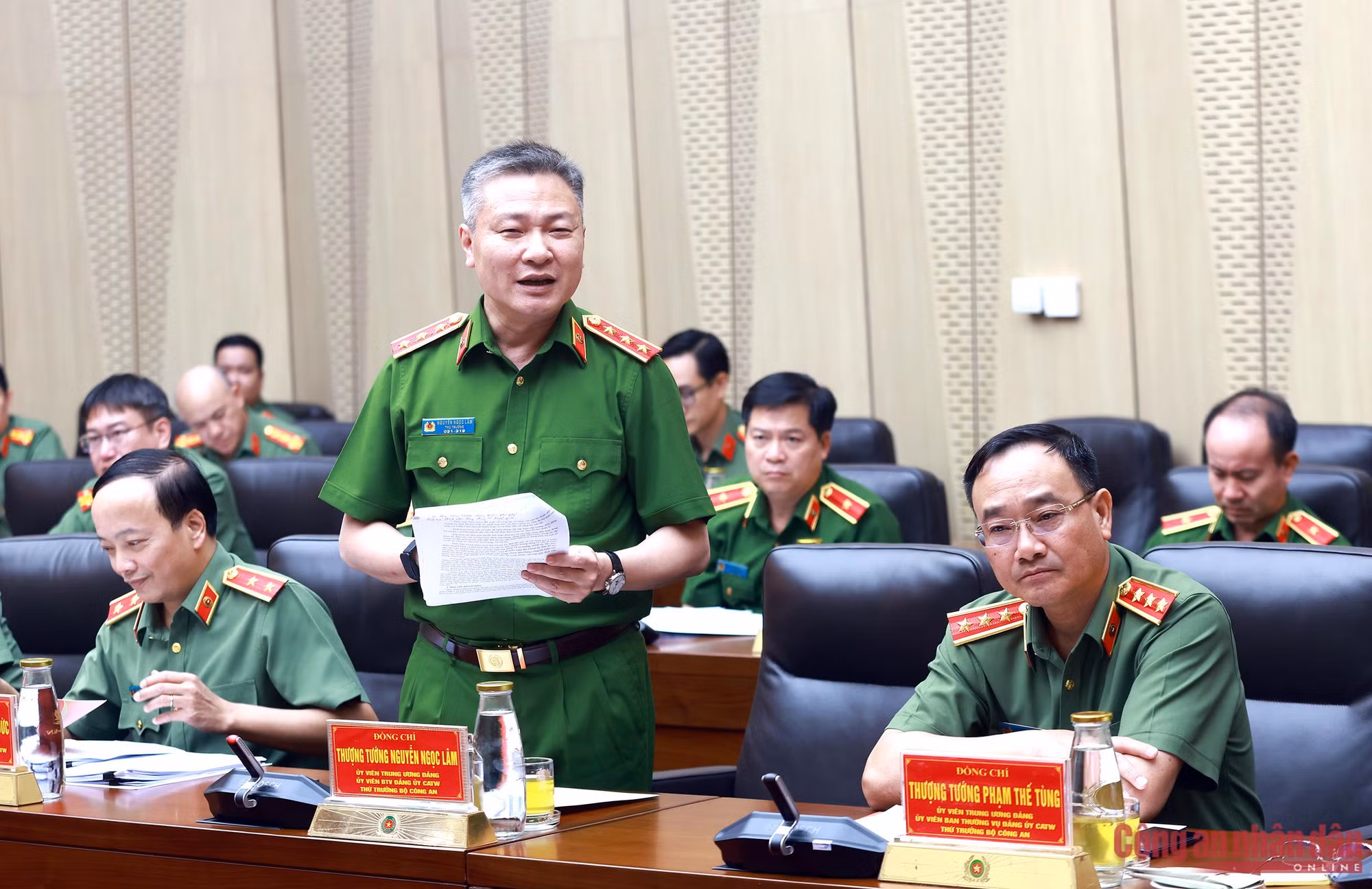 Hoàn thiện Quy chế phối hợp trong kiểm tra, giám sát, thi hành kỷ luật đảng trong CAND -0
