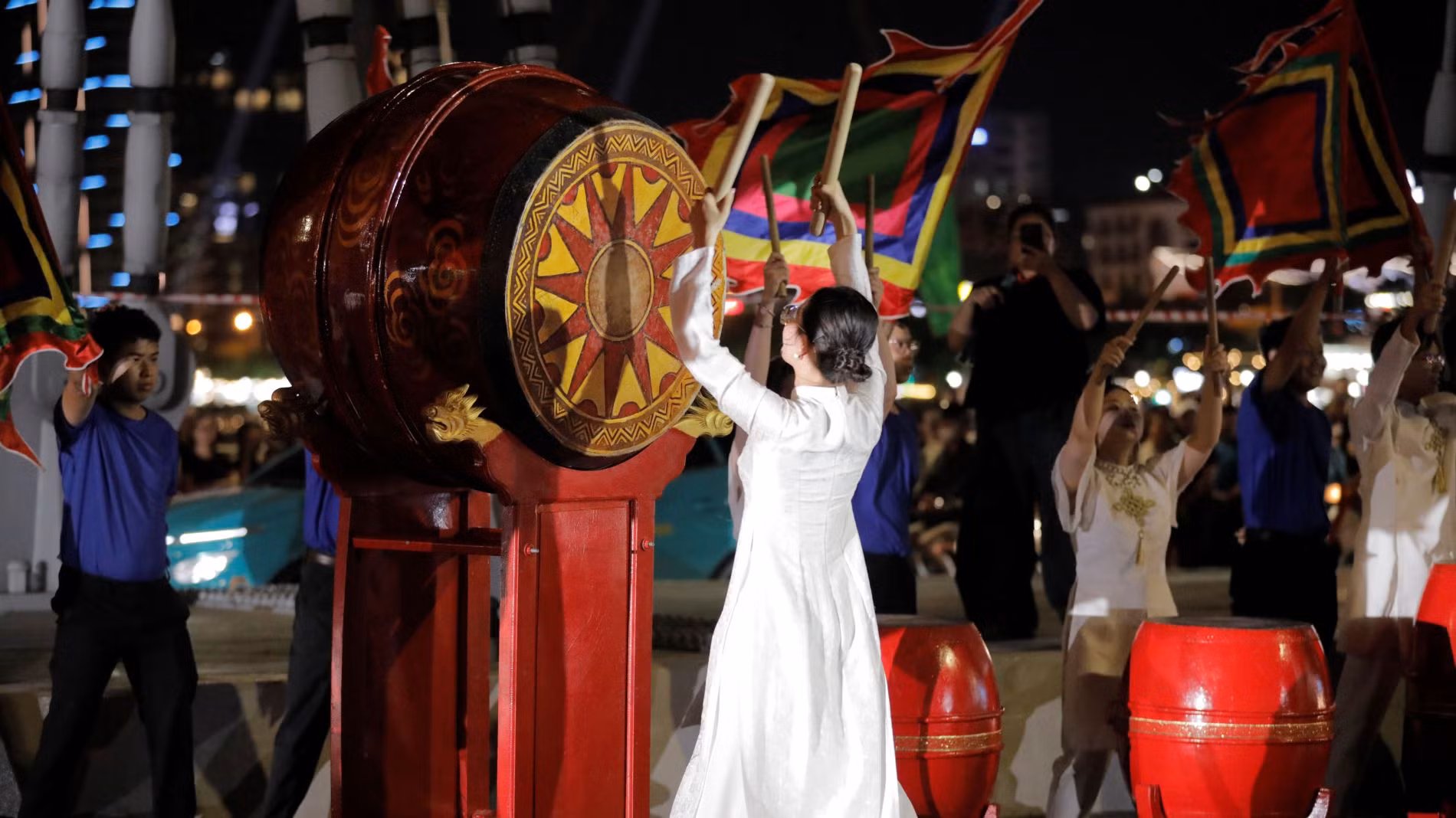 Hợp luyện cho Gala “Tổ quốc bình yên”: Khi nghệ thuật mang dáng hình người chiến sĩ -0