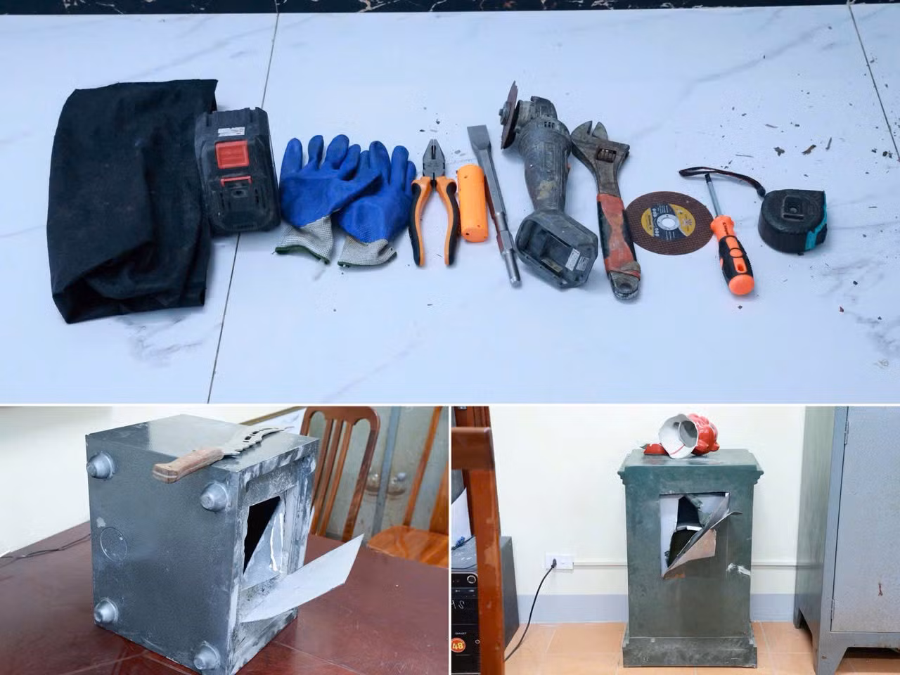Tóm gọn gã chủ cửa hàng cơ khí hai lần cưa cửa đột nhập nhà dân trộm cắp để trả nợ cờ bạc -0