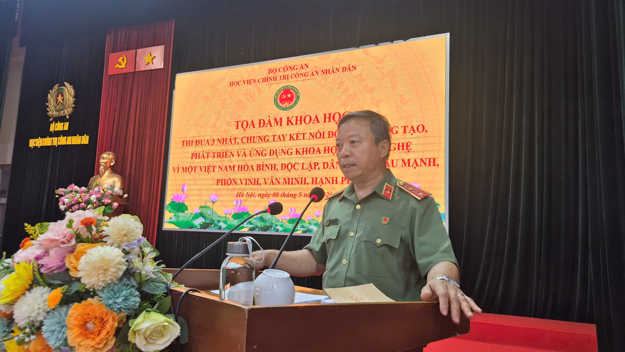 Đưa Khoa học công nghệ, đổi mới sáng tạo trở thành động lực nâng cao hiệu quả mọi mặt công tác Công an -0