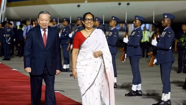 Tổng Bí thư, Chủ tịch nước Tô Lâm bắt đầu thăm cấp Nhà nước tới Sri Lanka