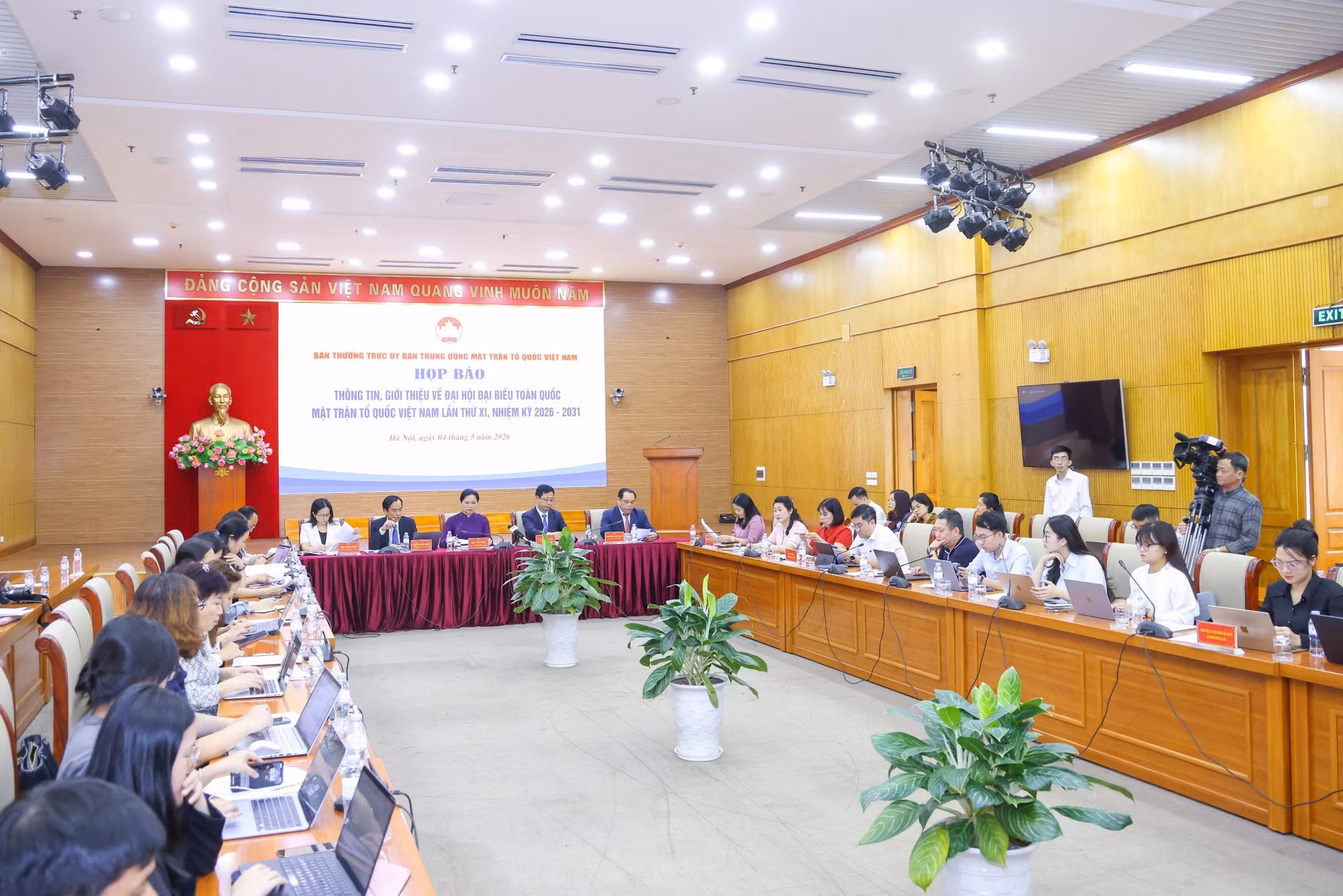 1.138 đại biểu chính thức dự Đại hội đại biểu toàn quốc Mặt trận Tổ quốc Việt Nam lần thứ XI -0