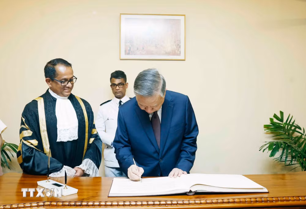 Toàn văn bài phát biểu của Tổng Bí thư, Chủ tịch nước Tô Lâm tại Quốc hội Sri Lanka -0
